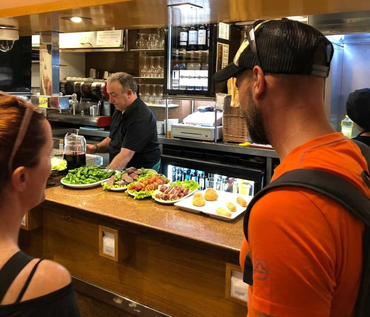 pintxos and tapas